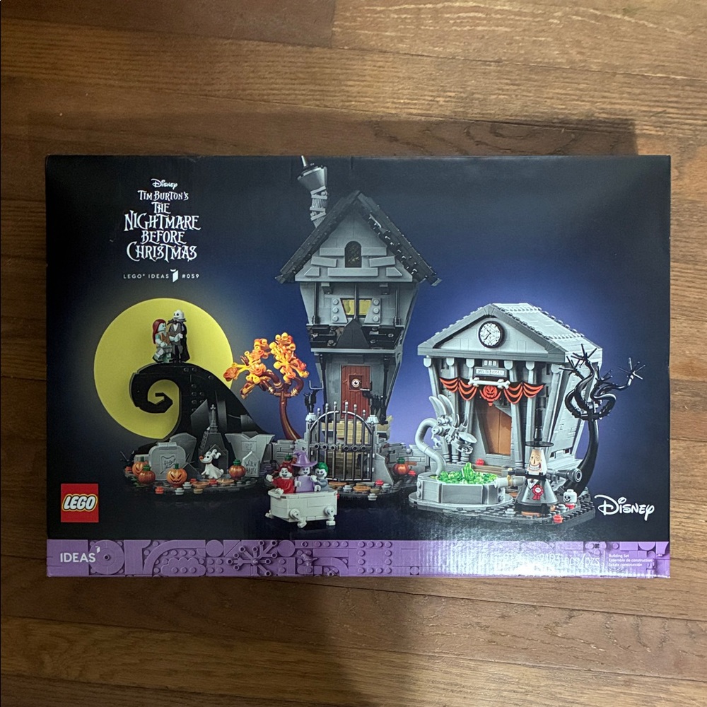 LEGO Ideas The Nightmare Before Christmas Building Craft & Decor for Fans 21351